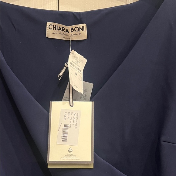 Chiara Boni La Petite Robe Gallilia Cutout ruffle sheath midi dress - Picture 6 of 7